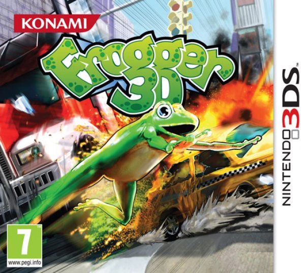 Caratula de Frogger 3D para Nintendo 3DS