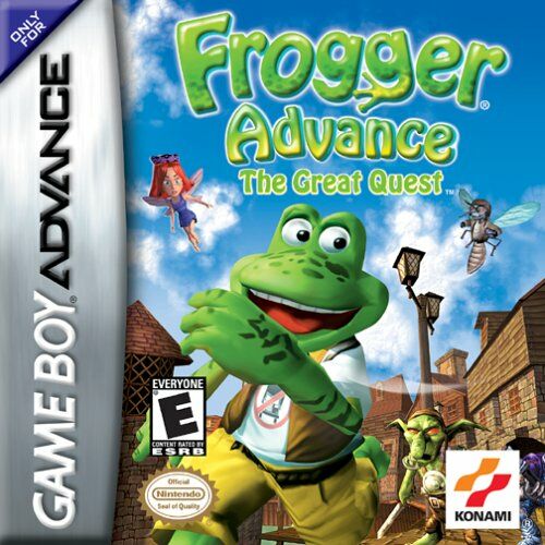 Caratula de Frogger Advance: The Great Quest para Game Boy Advance