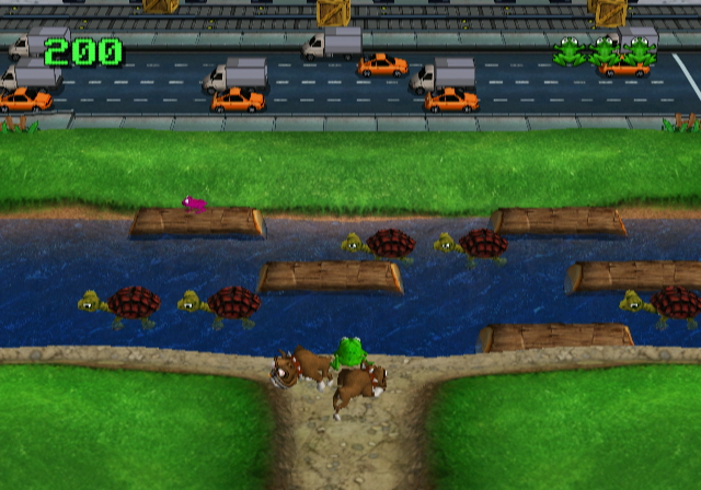 Pantallazo de Frogger Returns (Wii Ware) para Wii