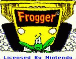 Pantallazo de Frogger para Game Boy Color