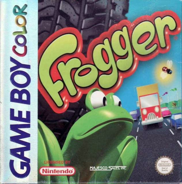 Caratula de Frogger para Game Boy Color