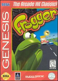 Caratula de Frogger para Sega Megadrive