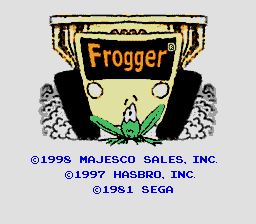 Pantallazo de Frogger para Sega Megadrive