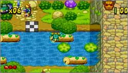 Pantallazo de Frogger's Adventures: Temple of the Frog para Game Boy Advance