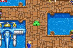 Pantallazo de Frogger's Journey - The Forgotten Relic para Game Boy Advance