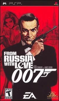 Caratula de From Russia With Love para PSP