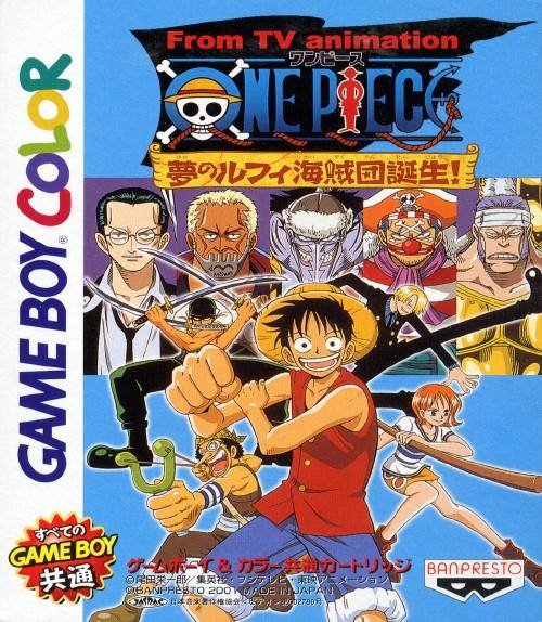 Caratula de From TV Animation - One Piece: Yume no Lufy Kaizokudan Tanjou para Game Boy Color