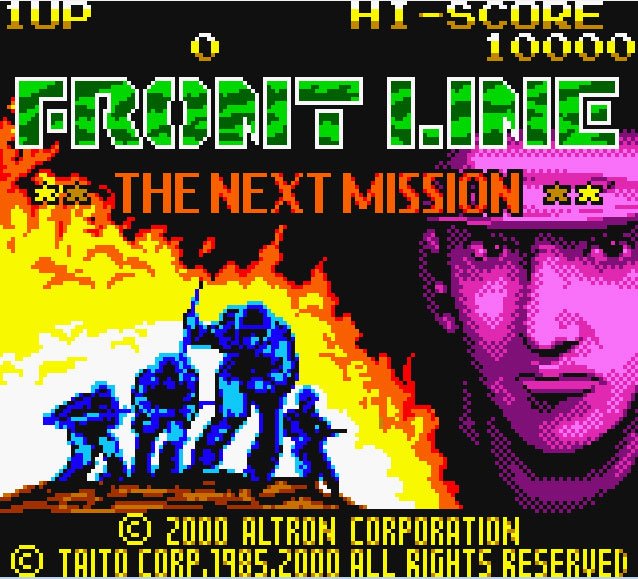 Pantallazo de Front Line - The Next Mission para Game Boy Color