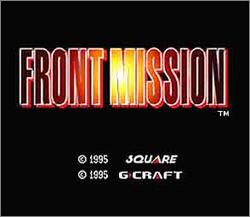 Pantallazo de Front Mission (Japonés) para Super Nintendo