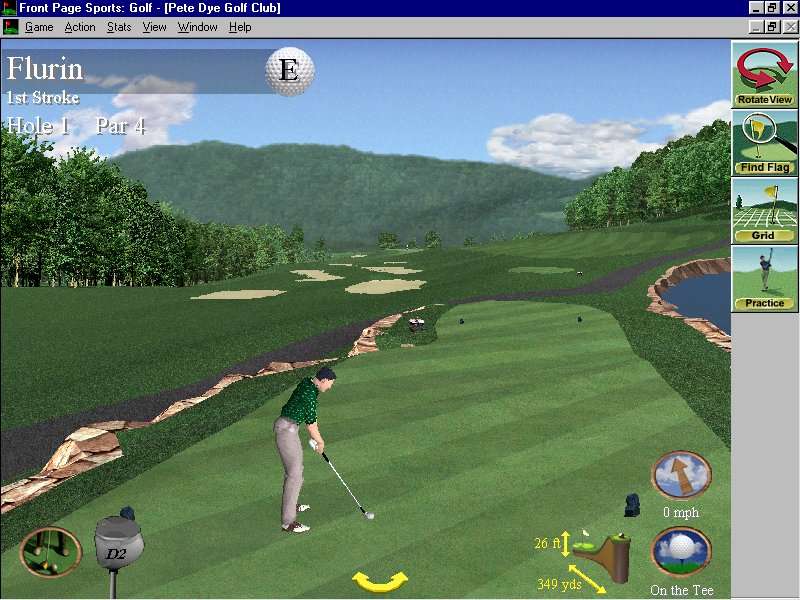 Pantallazo de Front Page Sports: Golf para PC
