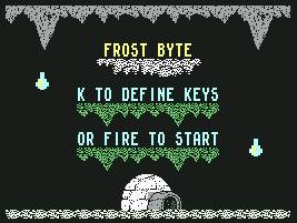 Pantallazo de Frost-Byte para Commodore 64