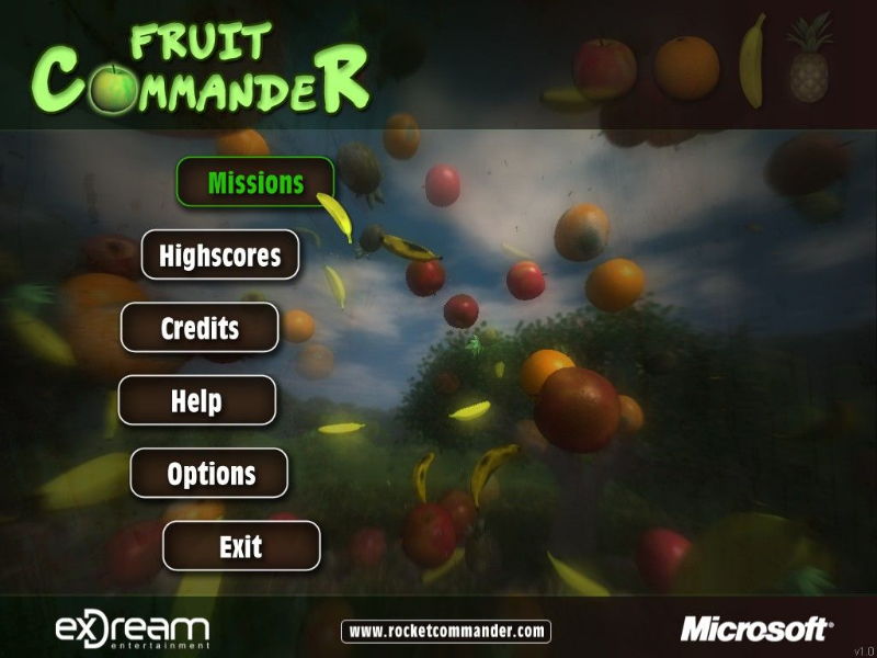 Pantallazo de Fruit Commander para PC