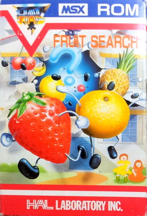 Caratula de Fruit Search para MSX