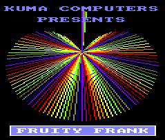 Pantallazo de Fruity Frank para Amstrad CPC