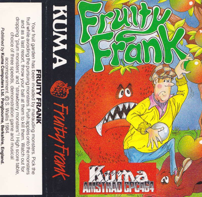 Caratula de Fruity Frank para Amstrad CPC