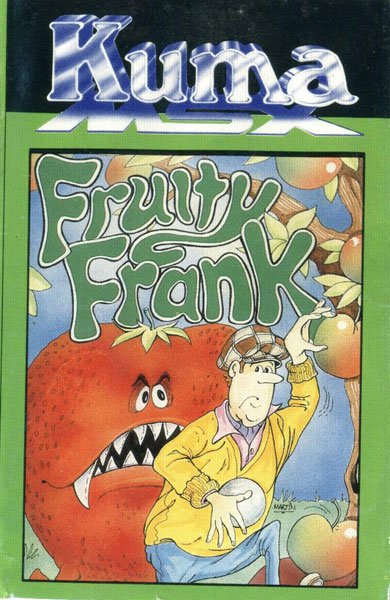 Caratula de Fruity Frank para MSX
