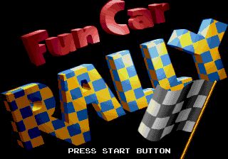 Pantallazo de Fun Car Rally (Europa) para Sega Megadrive