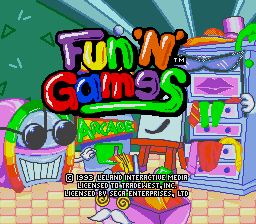 Pantallazo de Fun 'N' Games para Sega Megadrive