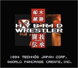Pantallazo de Funaki Masakatsu no Hybrid Wrestler (Japonés) para Super Nintendo