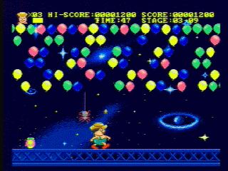 Pantallazo de Funny World/Balloon Boy para Sega Megadrive