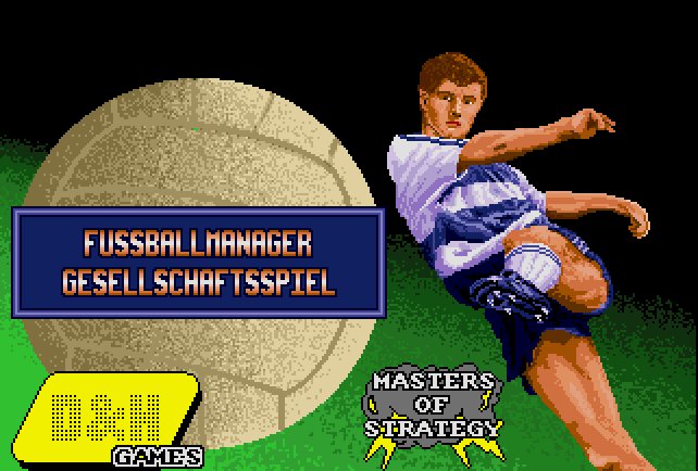 Pantallazo de Fussballmanager Gesellschaftsspiel para Amiga