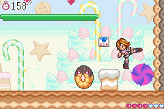 Pantallazo de Futari ha Precure Arienaai Yume no Kuni ha Daimeikyuu (Japonés) para Game Boy Advance