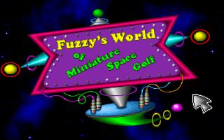 Pantallazo de Fuzzy's World of Miniature Space Golf para PC
