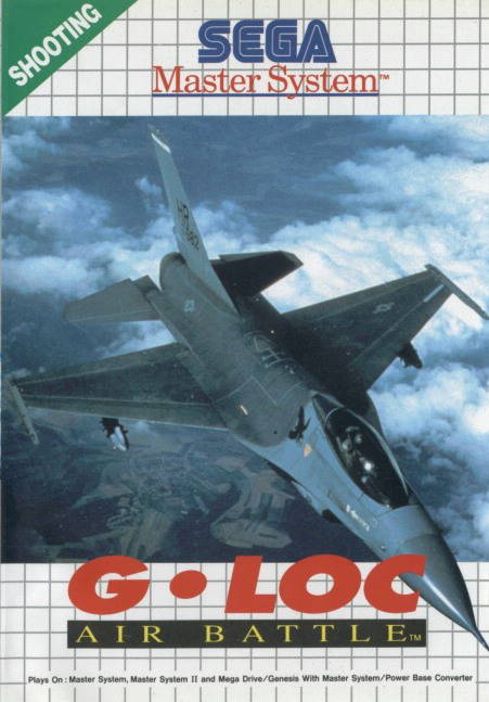 Caratula de G-LOC: Air Battle para Sega Master System