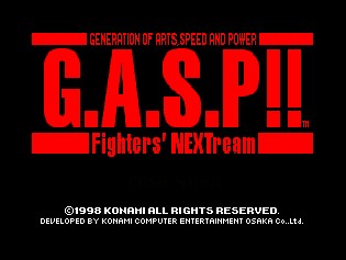 Pantallazo de G.A.S.P.!! Fighters\' NEXTream para Nintendo 64