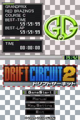 Pantallazo de G.G Series Drift Circuit 2 para Nintendo DS