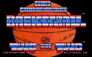 Pantallazo de GBA Championship Basketball: Two-on-Two para Atari ST