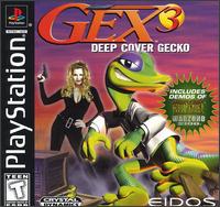 Caratula de GEX 3: Deep Cover Gecko para PlayStation