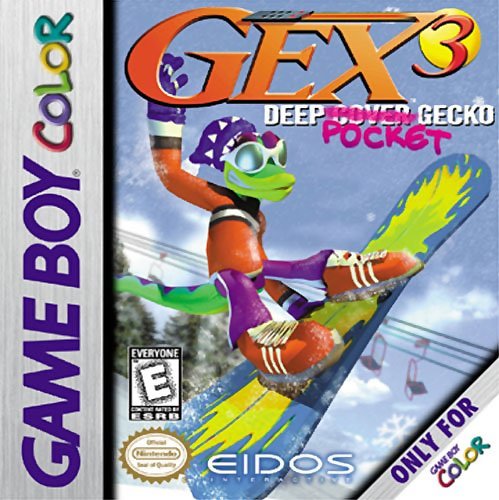 Caratula de GEX 3: Deep Pocket Gecko para Game Boy Color
