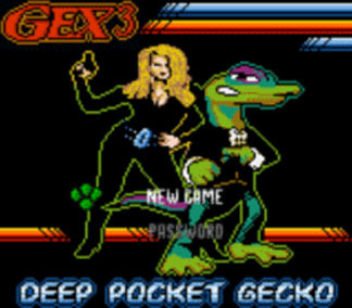 Pantallazo de GEX 3: Deep Pocket Gecko para Game Boy Color