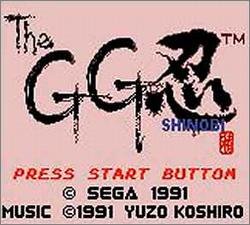 Pantallazo de GG Shinobi, The (Japonés) para Gamegear