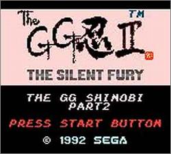 Pantallazo de GG Shinobi 2: The Silent Fury, The (Japonés) para Gamegear