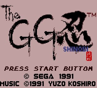Pantallazo de GG Shinobi II, The (Europa) para Gamegear
