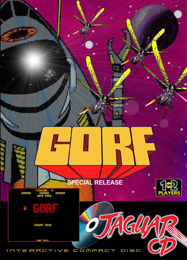 Caratula de GORF Classic para Atari Jaguar