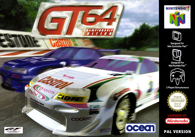 Caratula de GT 64 Championship Edition para Nintendo 64