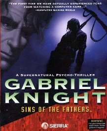 Caratula de Gabriel Knight: Sins of the Fathers para PC