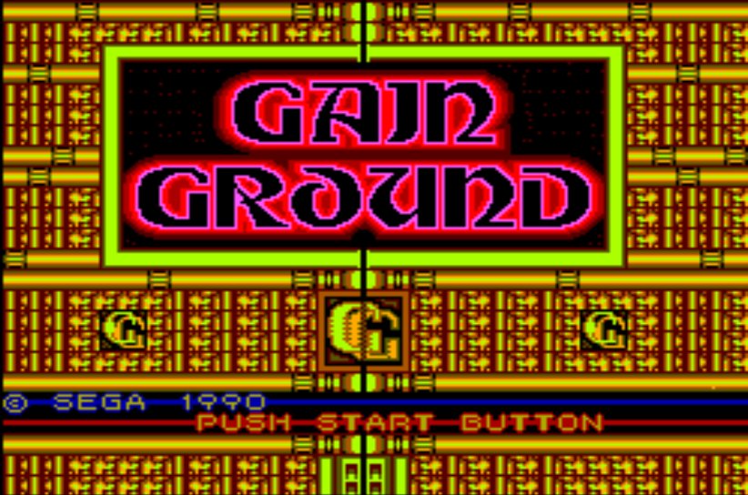 Pantallazo de Gain Ground para Sega Master System
