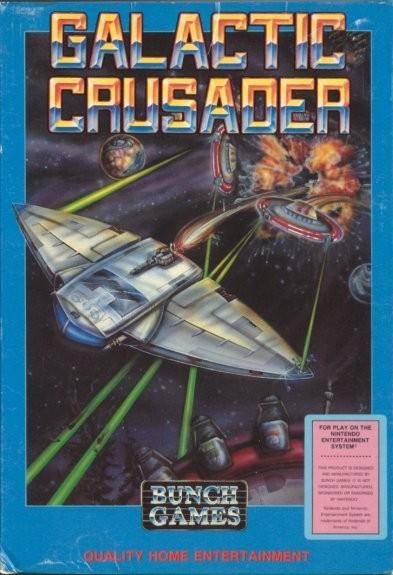 Caratula de Galactic Crusader para Nintendo (NES)