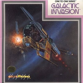 Caratula de Galactic Invasion para Amiga