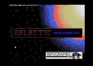 Pantallazo de Galactic Mercenaries para MSX