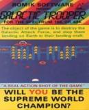 Carátula de Galactic Trooper