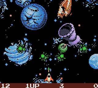 Pantallazo de Galaga: Destination Earth para Game Boy Color