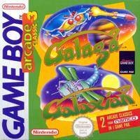 Caratula de Galaga & Galaxian para Game Boy