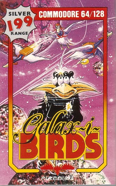 Caratula de Galax-i-Birds para Commodore 64