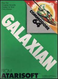 Caratula de Galaxian para Commodore 64
