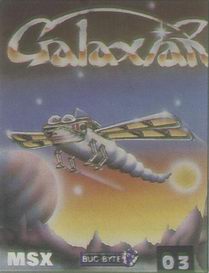 Caratula de Galaxian para MSX
